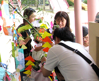 七夕祭り（祖父母参観）①